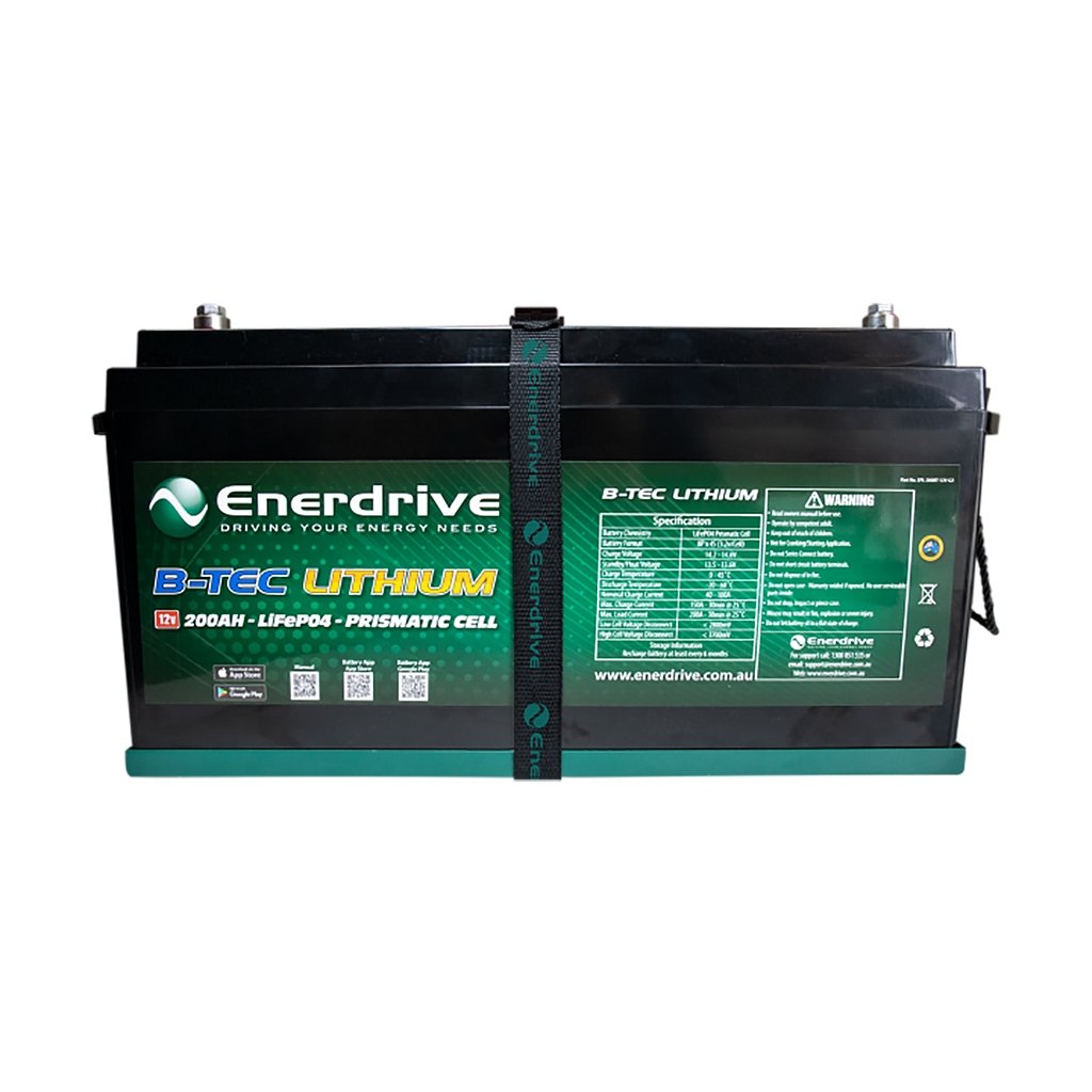 Enerdrive 12V 200Ah Btec Lifepo4 - DIY 12VOLT